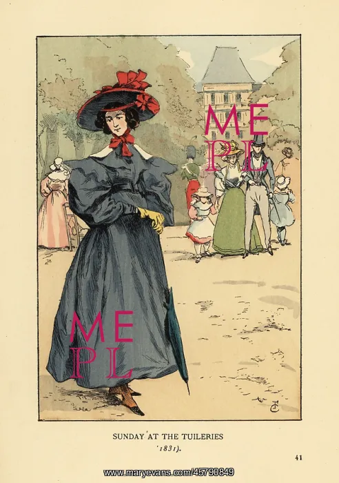 : Sunday at the Tuileries, 1831 : Sunday at the Tuileries, 1831