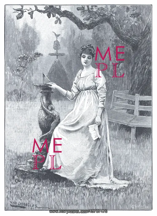 : Sundial. Visual metaphor for a woman let down in love, standing by a sundial : Sundial. Visual metaphor for a woman let down in love, standing by a sundial