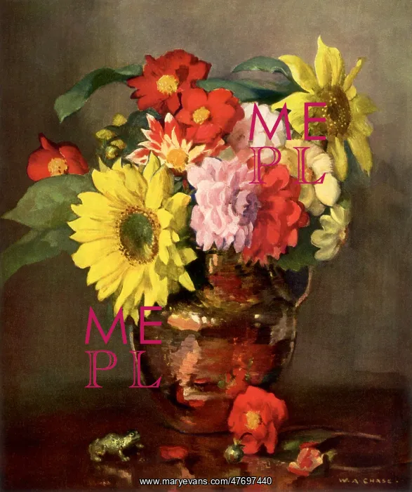  : Sunflowers and Dahlias