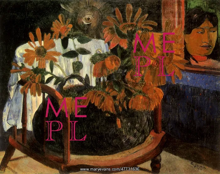 : Sunflowers, by Gauguin : Sunflowers, by Gauguin