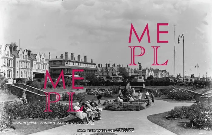 : Sunken Gardens in Clacton : Sunken Gardens in Clacton