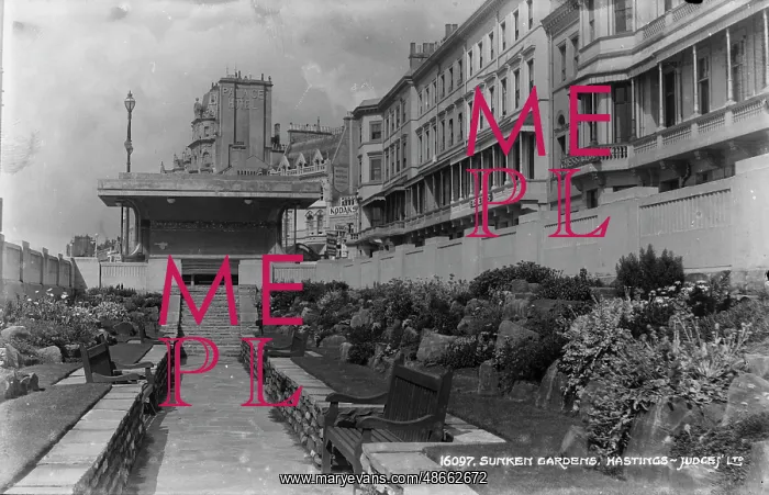 : Sunken Gardens in Hastings : Sunken Gardens in Hastings