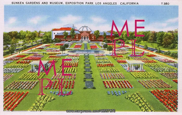 : Sunken Gardens and Museum, Los Angeles, California, USA : Sunken Gardens and Museum, Los Angeles, California, USA