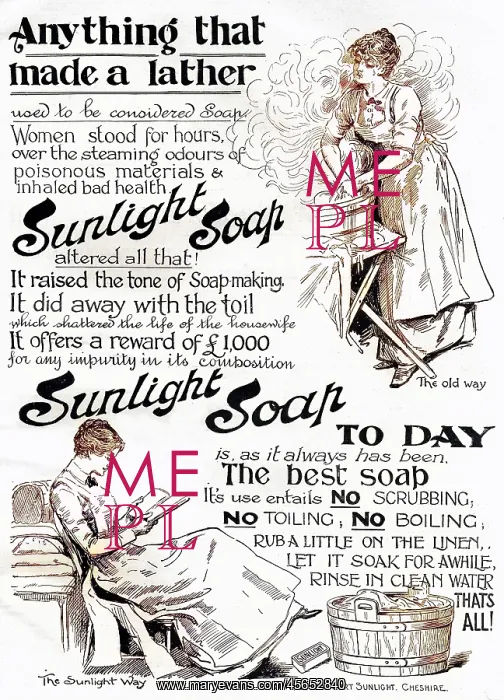 : Sunlight Soap advertisement : Sunlight Soap advertisement