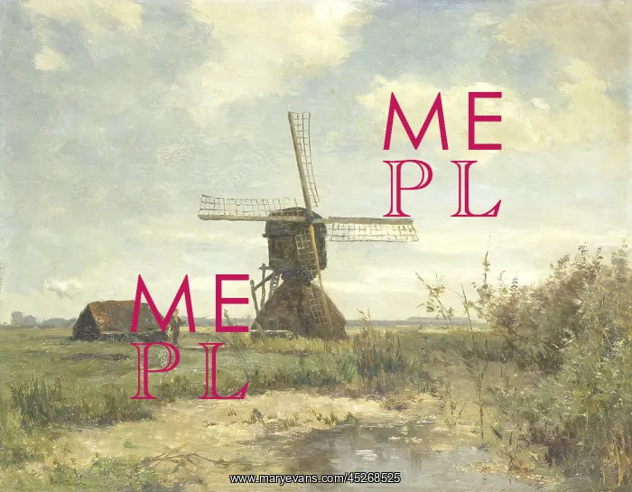 : Sunny Day, a Mill to a Waterway, by Paul Gabriel : Sunny Day, a Mill to a Waterway, by Paul Gabriel