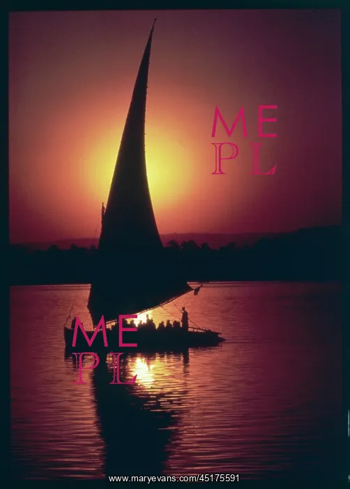 : SUNSET ON THE NILE : SUNSET ON THE NILE