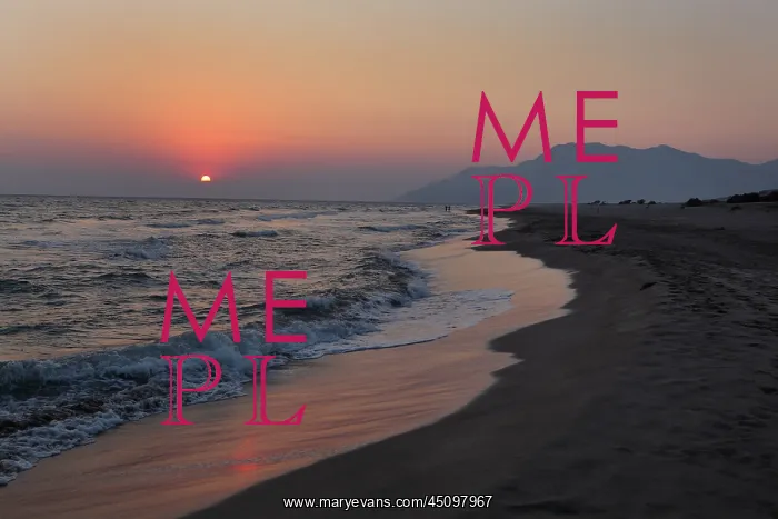 : Sunset, Patara Beach, Antalya, Turkey : Sunset, Patara Beach, Antalya, Turkey