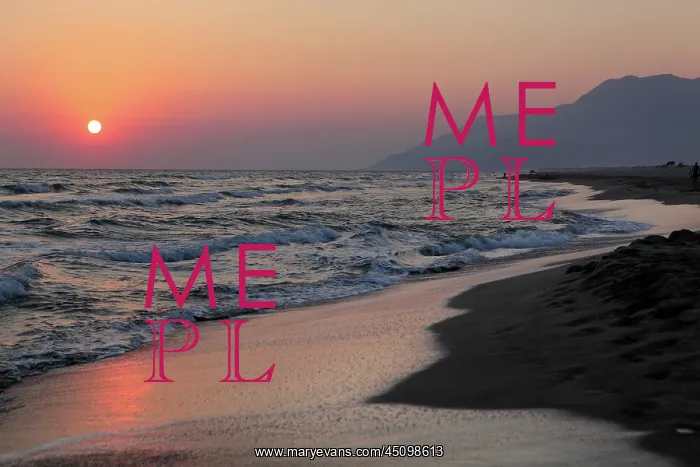 : Sunset, Patara Beach, Antalya, Turkey : Sunset, Patara Beach, Antalya, Turkey