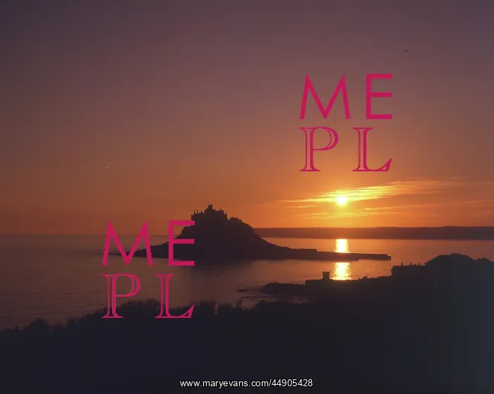 : Sunset at St Michael's Mount, Cornwall : Sunset at St Michael's Mount, Cornwall