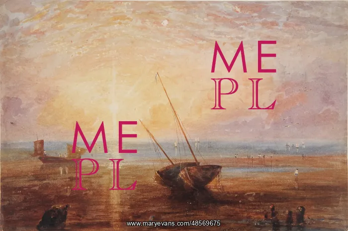 : Sunset, in the style of Turner : Sunset, in the style of Turner
