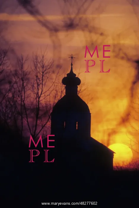 : Sunset in Suzdal, 1982 : Sunset in Suzdal, 1982