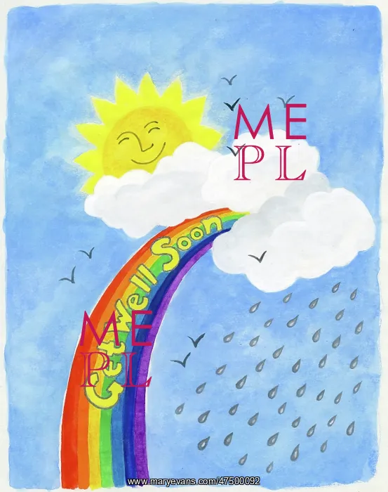 : Sunshine and Rainbow Get Well Soon : Sunshine and Rainbow Get Well Soon