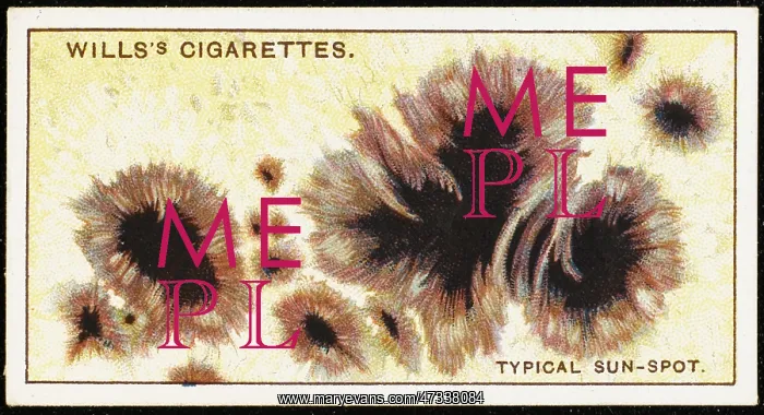  : SUNSPOTS (CIG CARD)