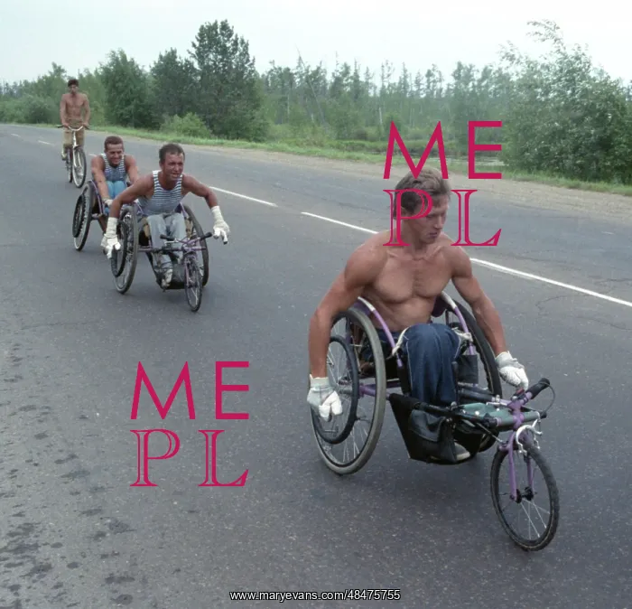 : Super marathon on wheelchairs : Super marathon on wheelchairs