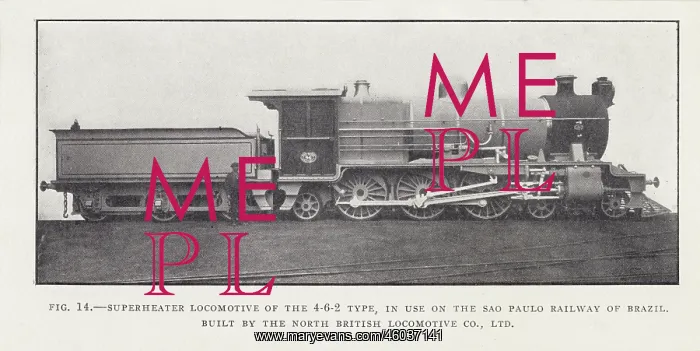  : Superheater locomotive of the 4-6-2 type