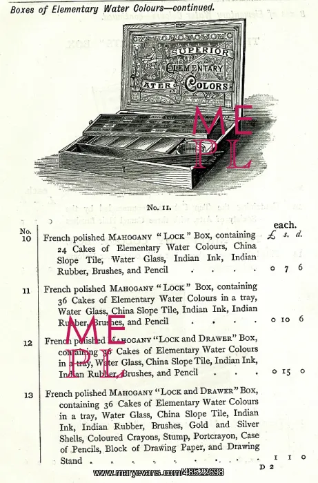 : Superior Elementary Watercolour Box