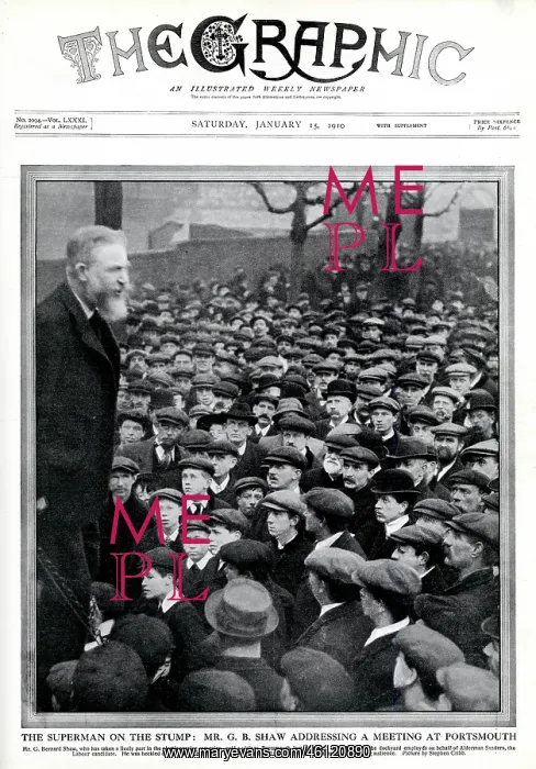 : Superman on the Stump - George Bernard Shaw 1910 : Superman on the Stump - George Bernard Shaw 1910