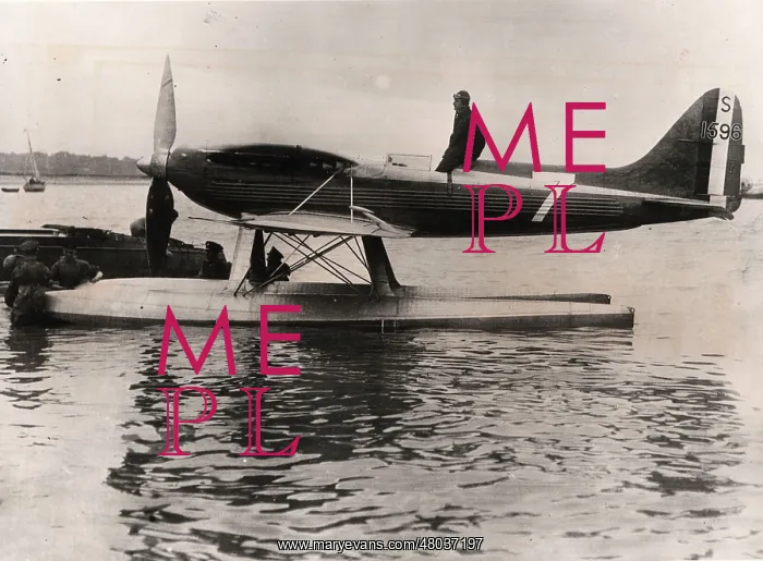 : Supermarine S6B S1596 : Supermarine S6B S1596