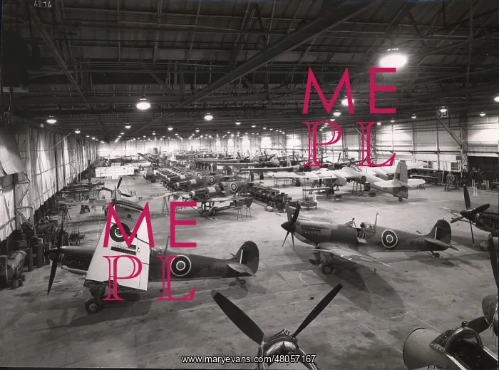 : Supermarine Seafire IIIs in production at Westland : Supermarine Seafire IIIs in production at Westland