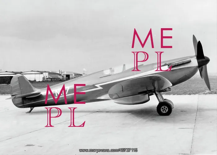 : Supermarine Spitfire I Speed Record Attempt parked : Supermarine Spitfire I Speed Record Attempt parked
