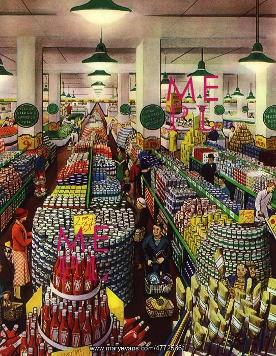 : Supermarket Shoppers : Supermarket Shoppers