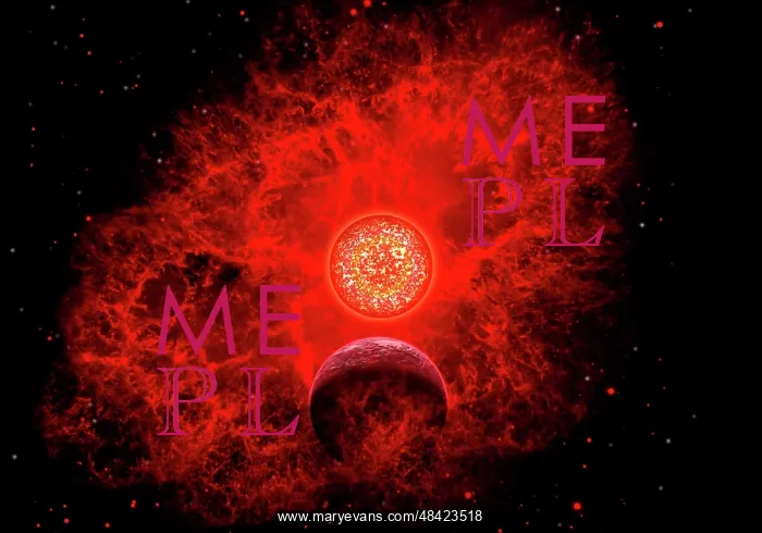  : A supernova destroying itself and its planets