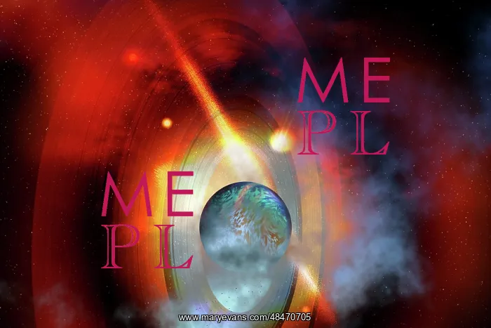 : A supernova star explodes near a ringed planet : A supernova star explodes near a ringed planet