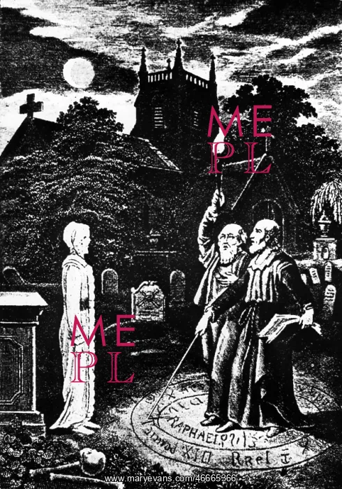 : superstition, ghosts, necromancy, engraving : superstition, ghosts, necromancy, engraving