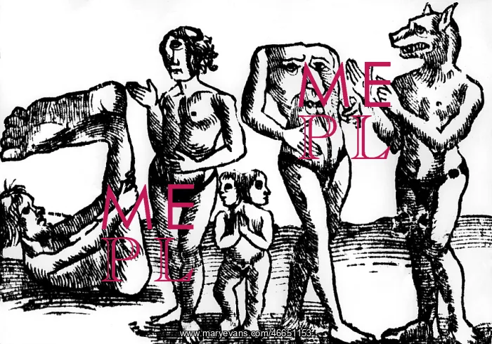 : superstition, mythical creatures, monsters, woodcut : superstition, mythical creatures, monsters, woodcut