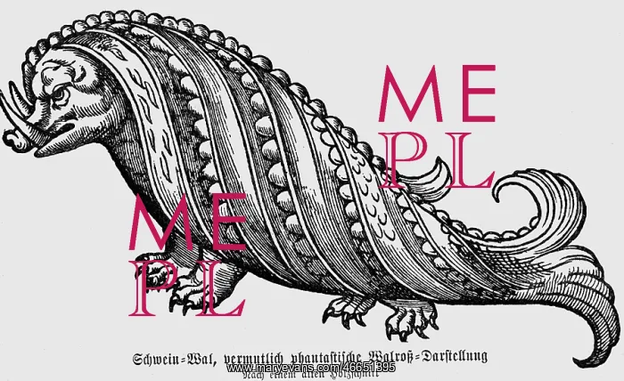 : superstition, mythical creatures, hog wale, woodcut : superstition, mythical creatures, hog wale, woodcut