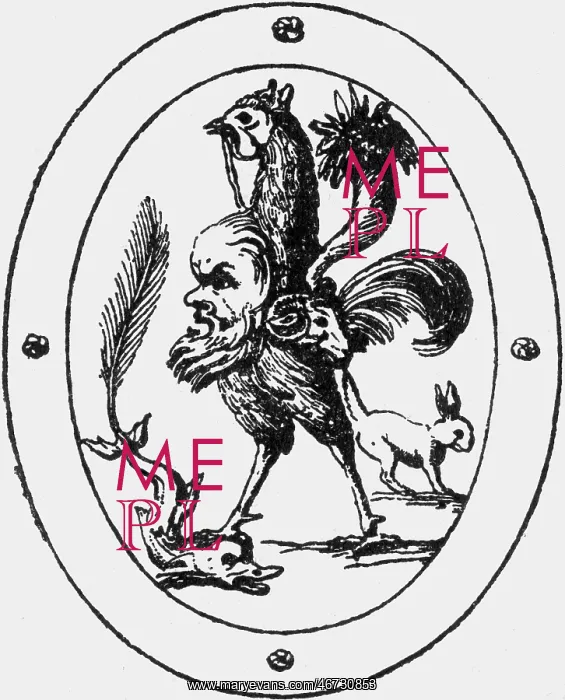 : superstition, mythical creatures, Chimera, drawing : superstition, mythical creatures, Chimera, drawing