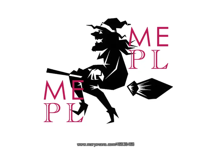 : superstition, witches, witch on broomstick, silhouette : superstition, witches, witch on broomstick, silhouette