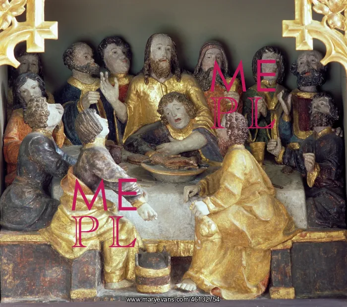 : Last Supper, altar piece : Last Supper, altar piece