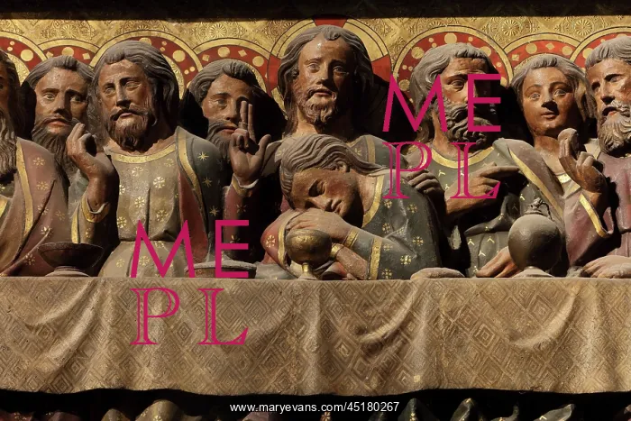 : Last Supper, choir screen, Cathedrale Notre-Dame : Last Supper, choir screen, Cathedrale Notre-Dame