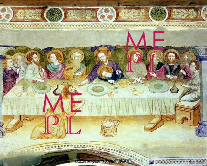  : Last Supper, circa 1380