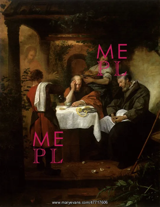 : Supper at Emmaus, by Jan Steen : Supper at Emmaus, by Jan Steen