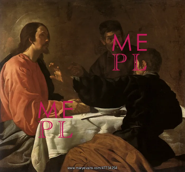 : The Supper at Emmaus, by Velazquez : The Supper at Emmaus, by Velazquez
