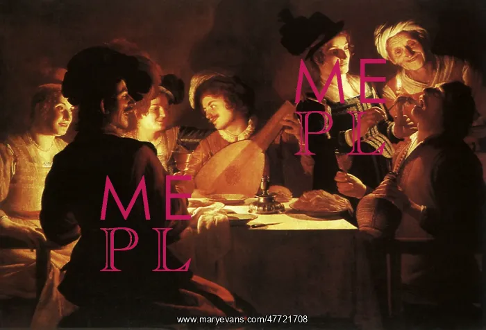 : Supper with a Lute Player : Supper with a Lute Player