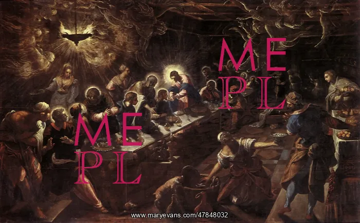: The Last Supper, by Tintoretto : The Last Supper, by Tintoretto