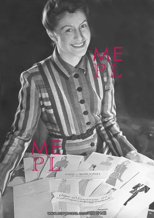 : Supply of clothes, substitutes, spring fashion, 1941 : Supply of clothes, substitutes, spring fashion, 1941