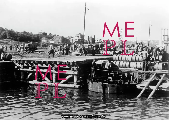 : Supply over the lake, 1942 : Supply over the lake, 1942