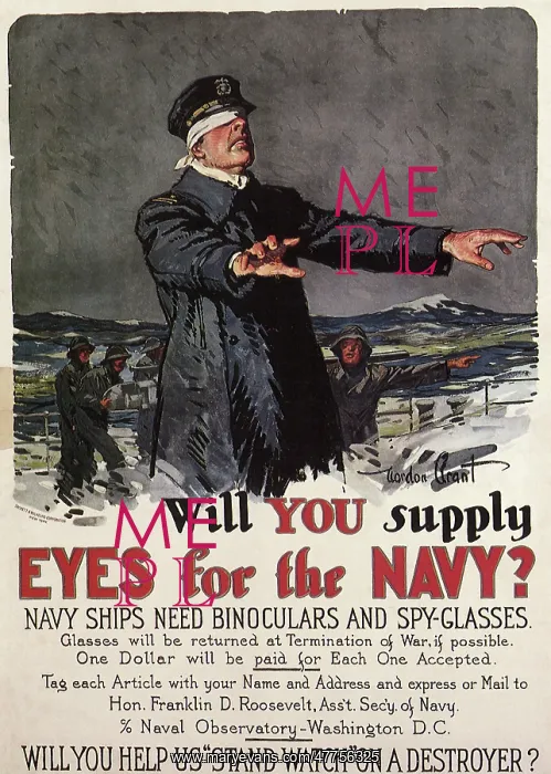 : Will You Suppy Eyes for the Navy? : Will You Suppy Eyes for the Navy?