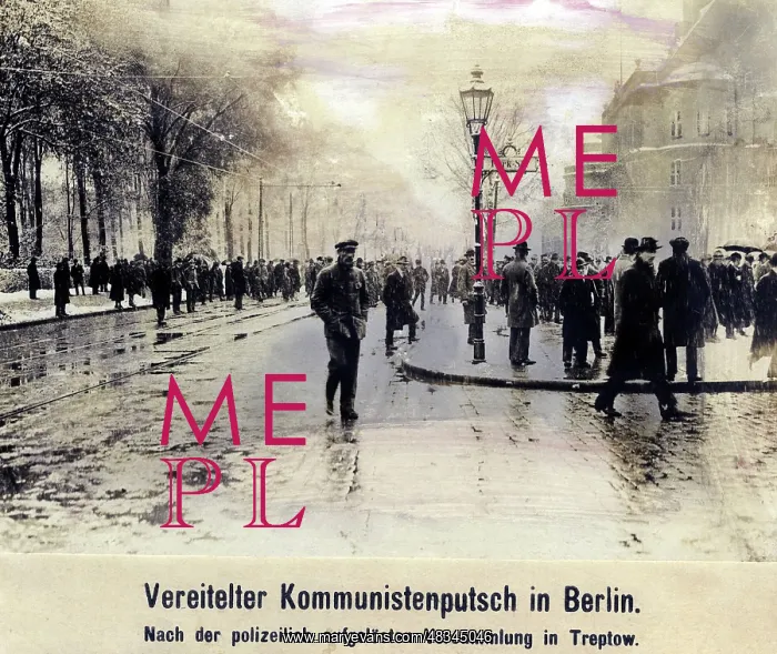 : Supression of the Council Movement in 1919 : Supression of the Council Movement in 1919