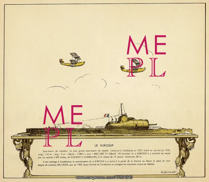 : SURCOUF SUBMARINE : SURCOUF SUBMARINE