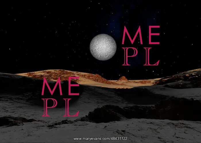 : The surface of Pluto with Charon in the sky : The surface of Pluto with Charon in the sky