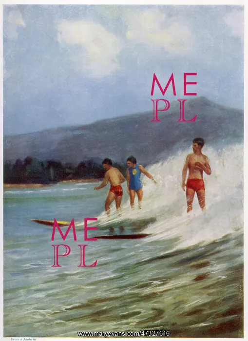 : SURFING IN HAWAII 1913 : SURFING IN HAWAII 1913