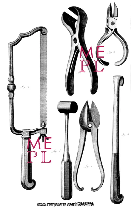 : Surgical Instruments, 1772 : Surgical Instruments, 1772