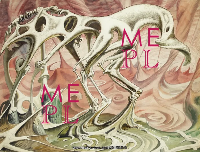 : A surreal abstraction on the form of a horse : A surreal abstraction on the form of a horse