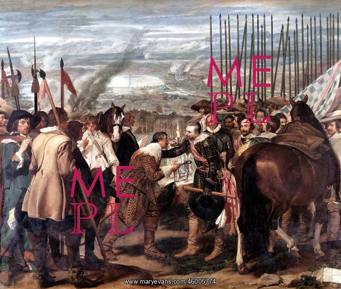 : The Surrender of Breda (Las Lanzas), by Velasquez : The Surrender of Breda (Las Lanzas), by Velasquez