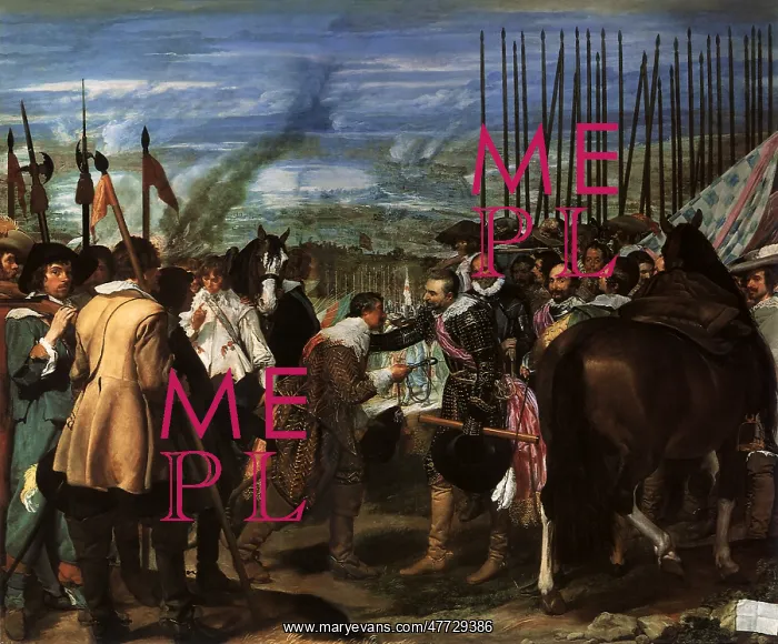 : The Surrender of Breda (Las Lanzas), by Velazquez : The Surrender of Breda (Las Lanzas), by Velazquez